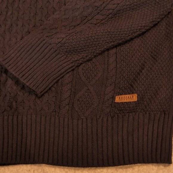 L Buffalo Crewneck Long Sleeve Knit Sweater - Picture 6 of 6